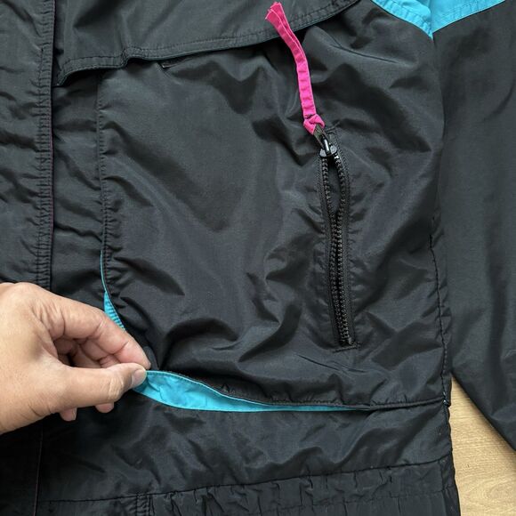 Vintage 90s Columbia Womens Sz XL Bugaboo Double Layer Jacket Ski Radial Sleeve - Picture 5 of 10